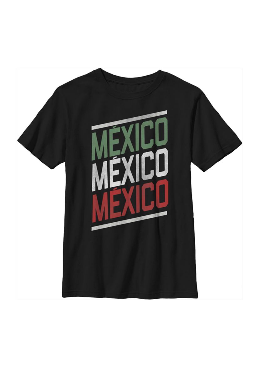Boys 4-7 Mexico Slant Graphic T-Shirt