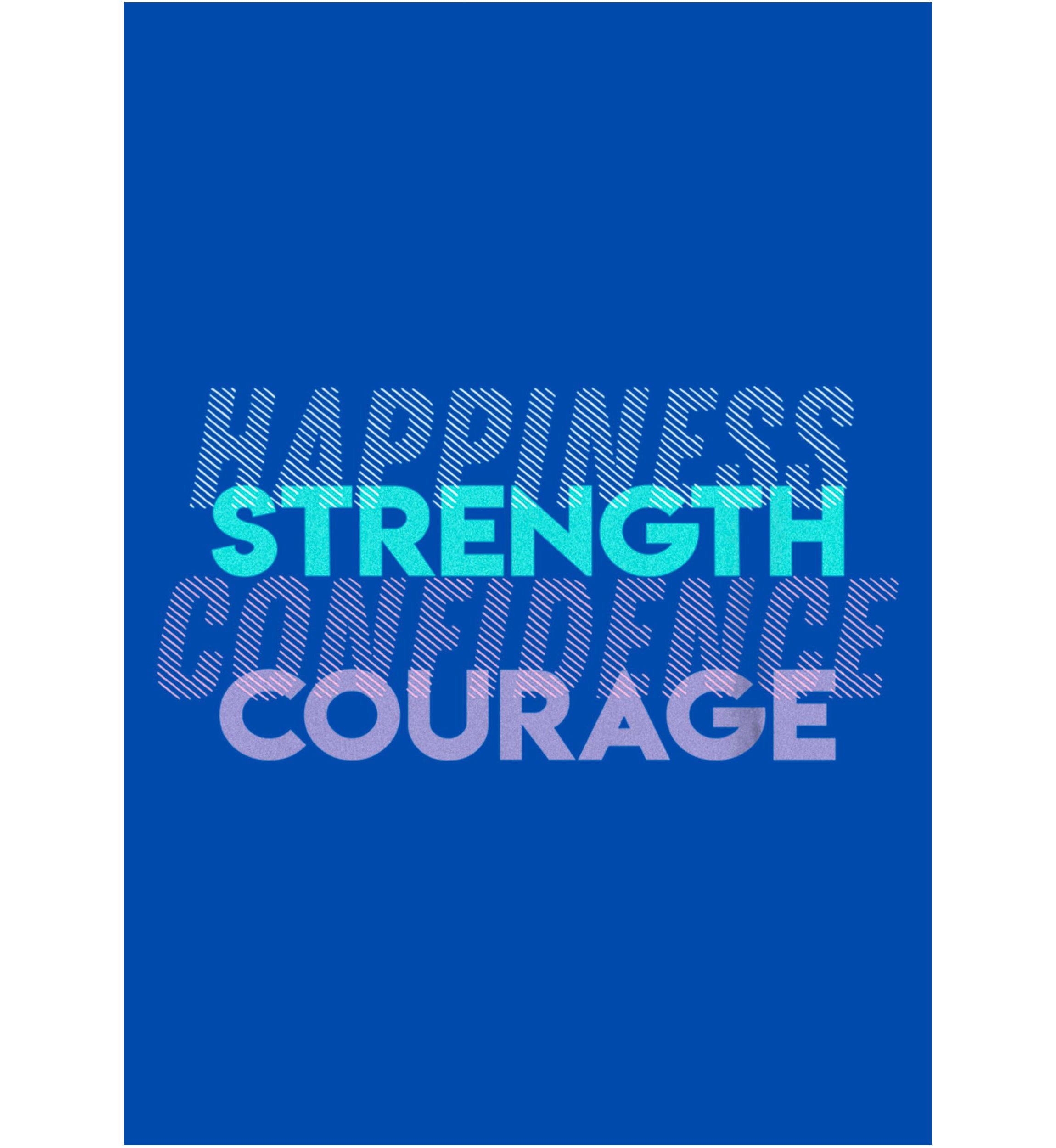 Strength Confidence Graphic Top