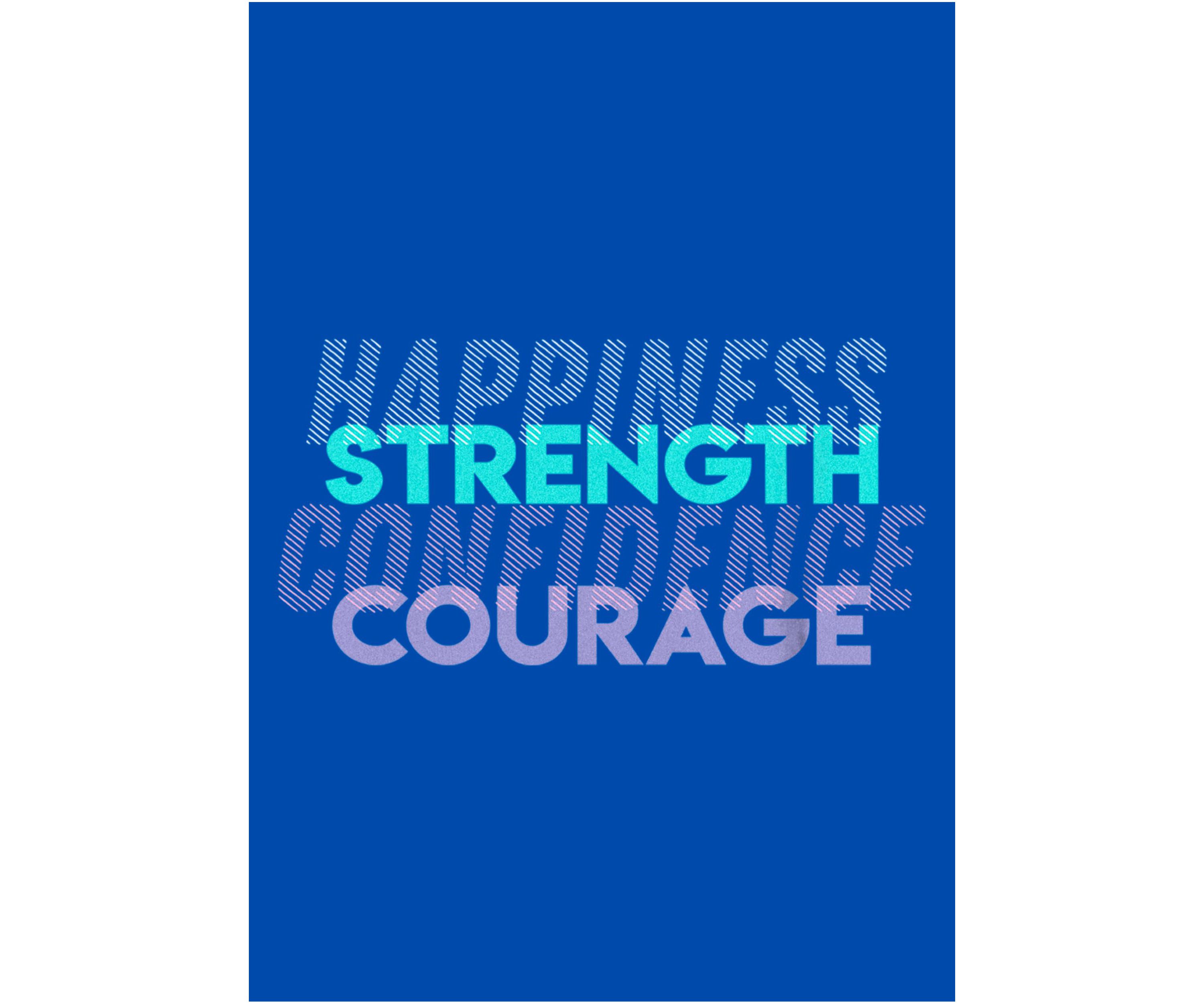 Strength Confidence Graphic Top