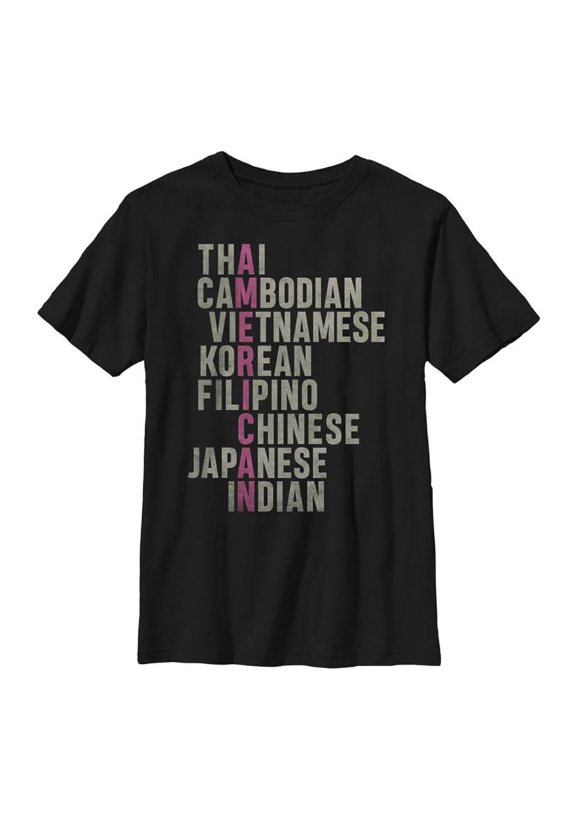 Asian Americans Graphic Top