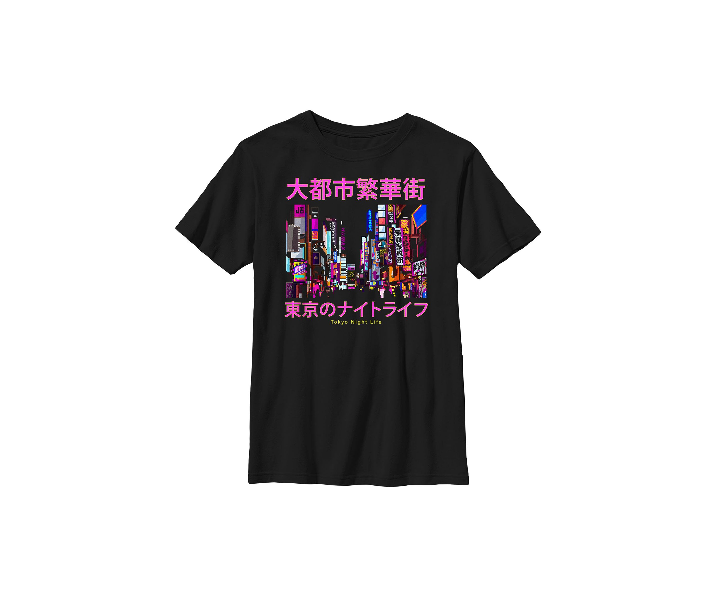 Tokyo Nightlife Downtown Graphic Top