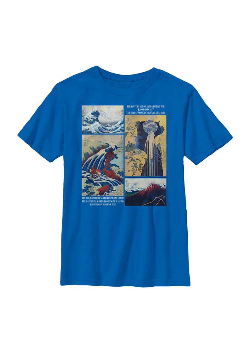 Hokusai Paintings Graphic Top
