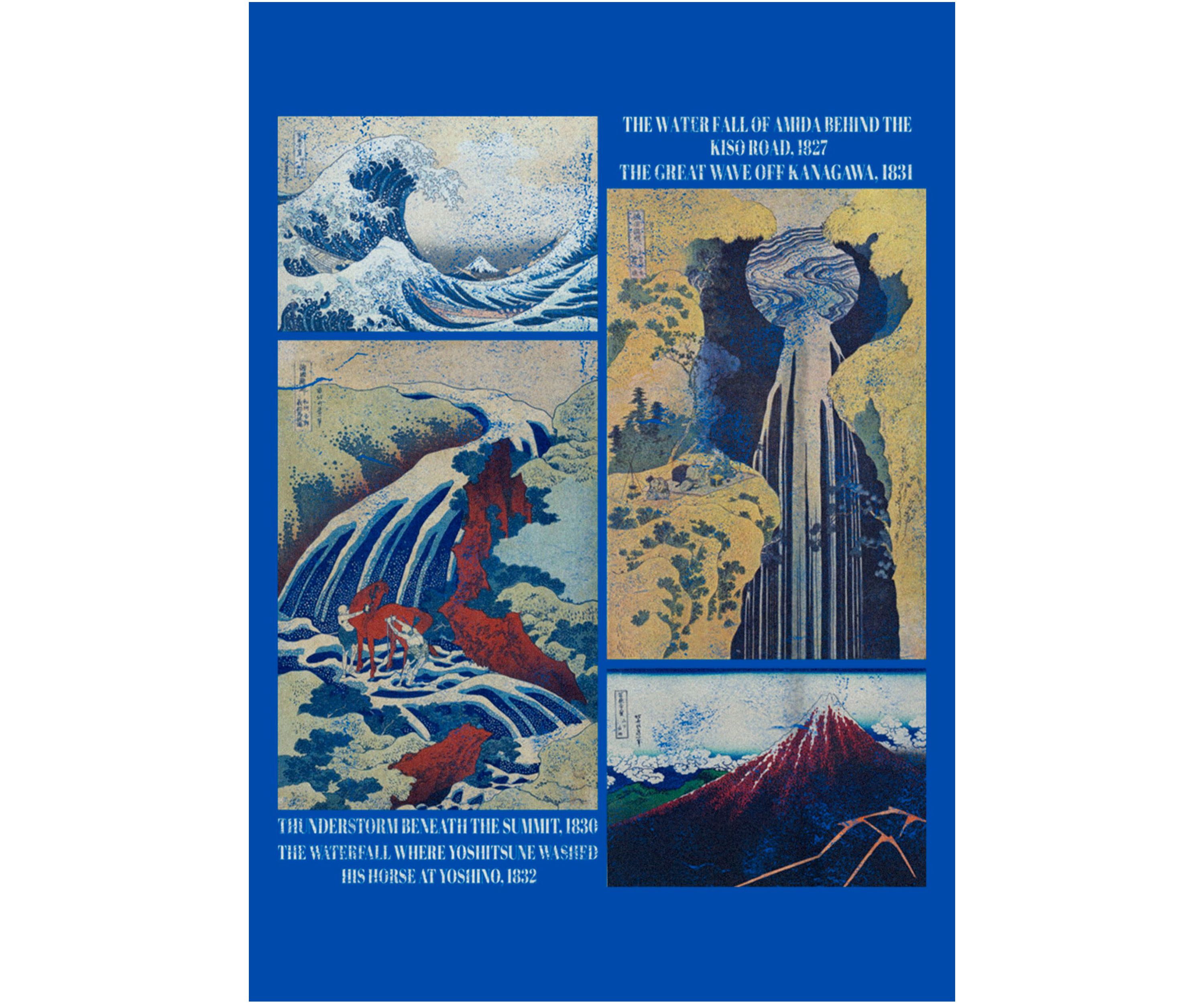 Hokusai Paintings Graphic Top
