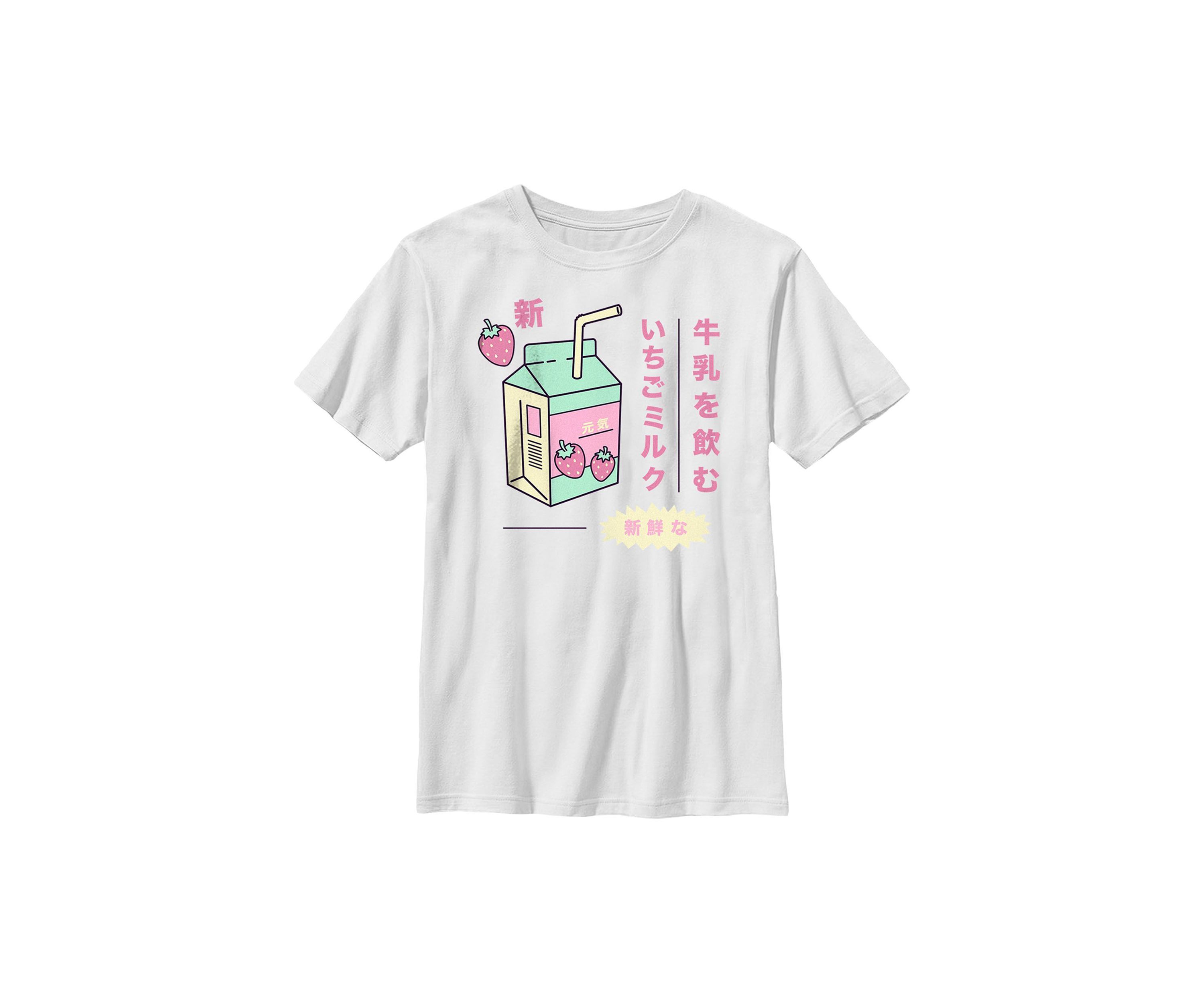 Strawberries And Cream Graphic Top