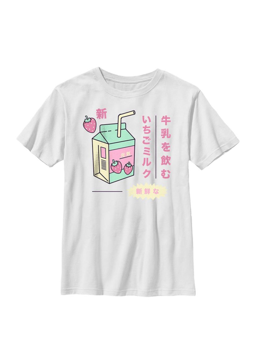 Strawberries And Cream Graphic Top