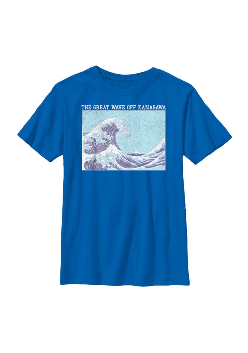 Pop Wave Graphic Top