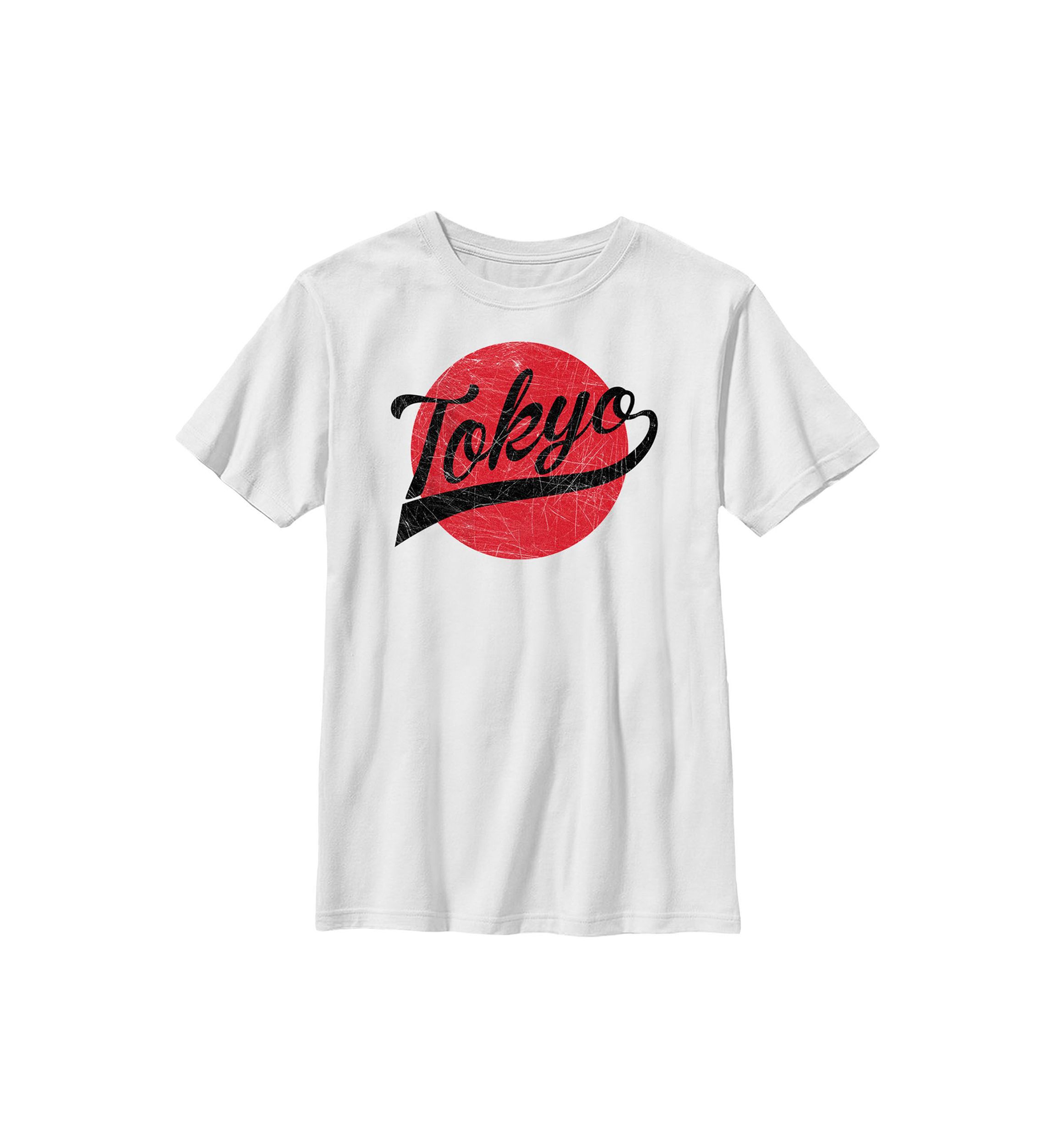 Tokyo Swoosh Graphic Top