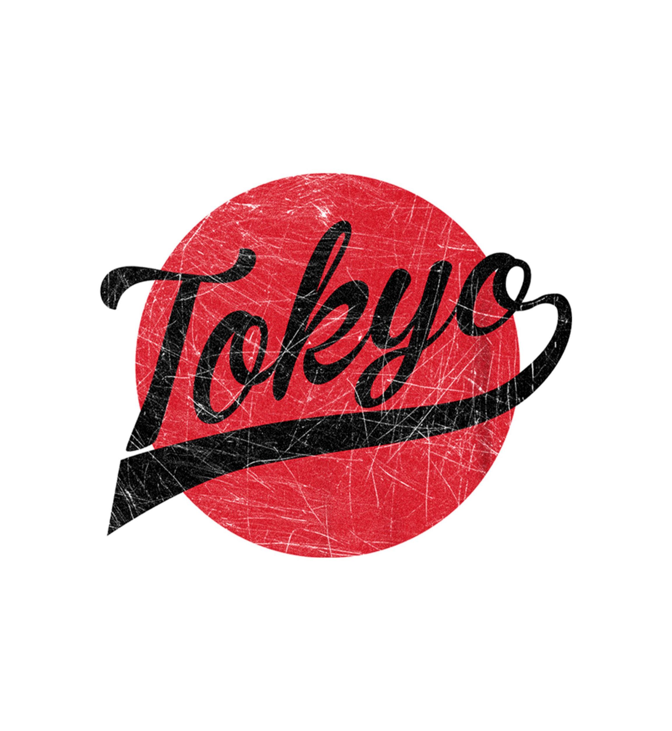 Tokyo Swoosh Graphic Top