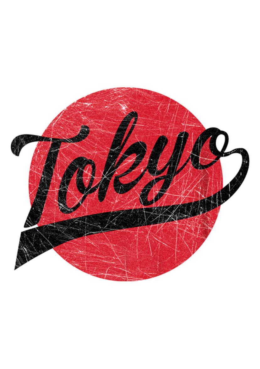 Tokyo Swoosh Graphic Top