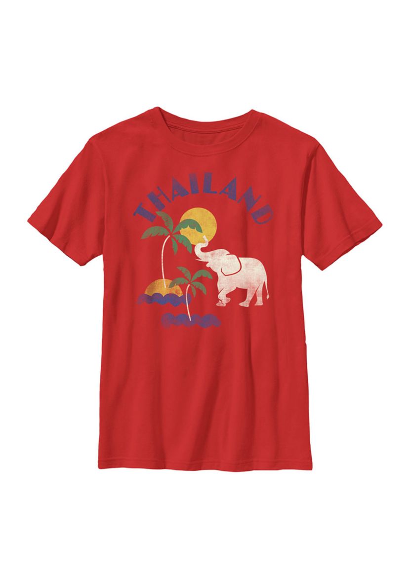 Thailand Minimal Graphic Top