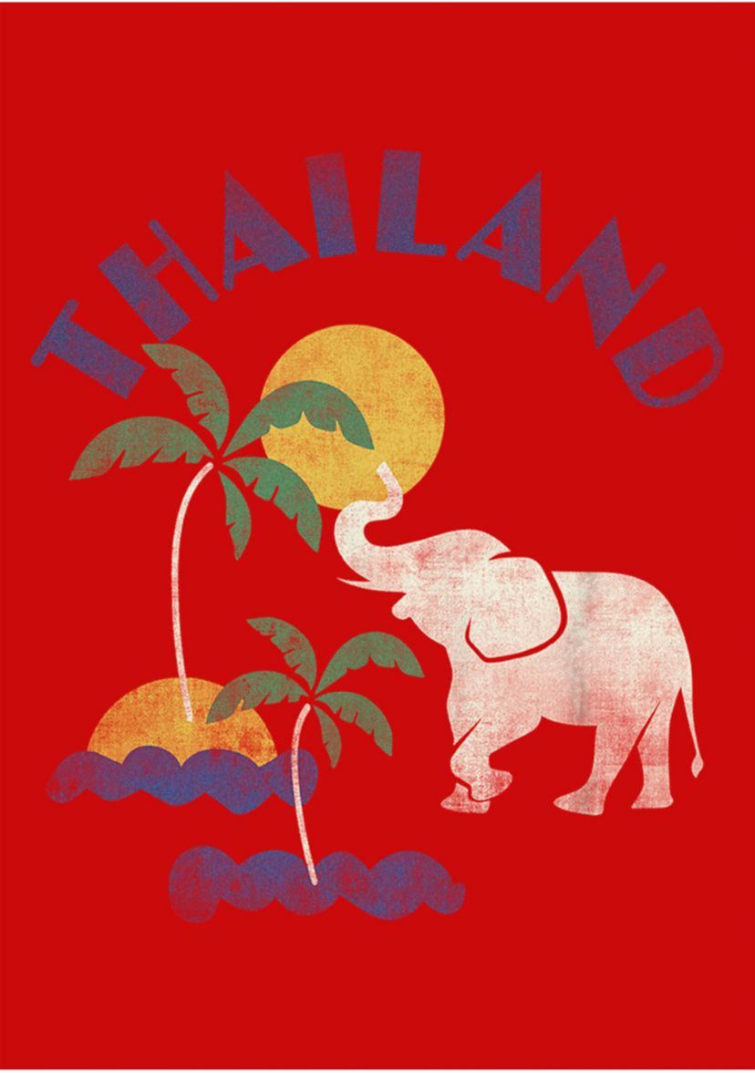 Thailand Minimal Graphic Top