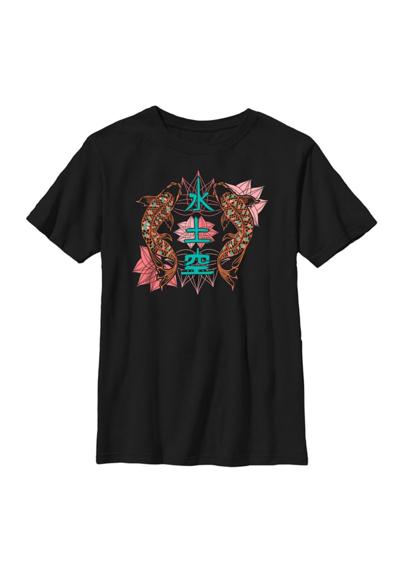 90S Koi Graphic Top