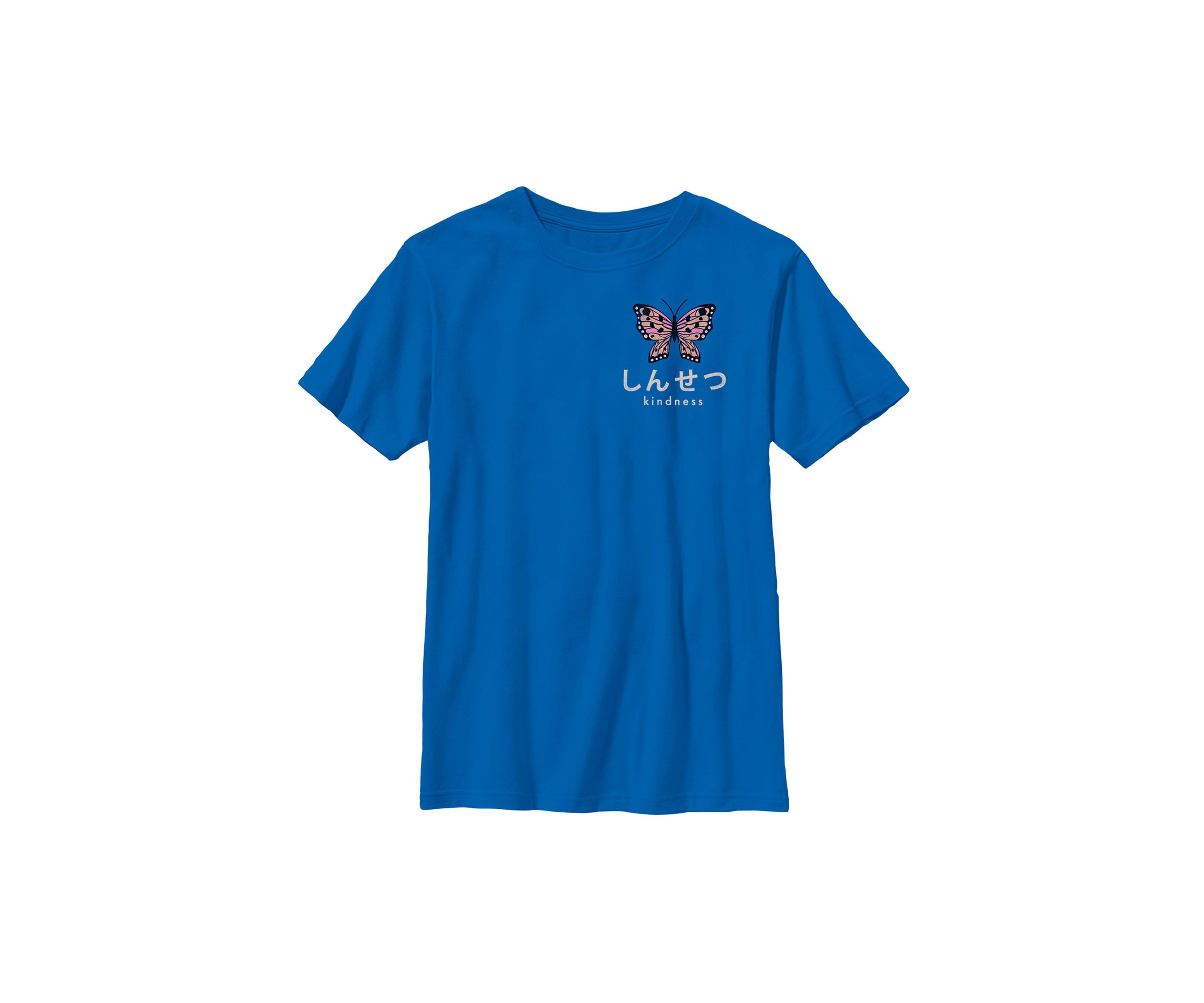 Kindness Butterfly Kanji Graphic Top
