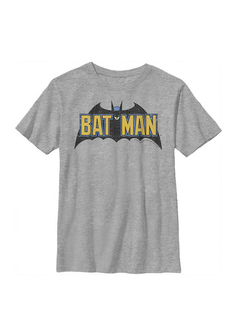 Batman™ Boys 4-7 OldSkool Logo Graphic T-Shirt
