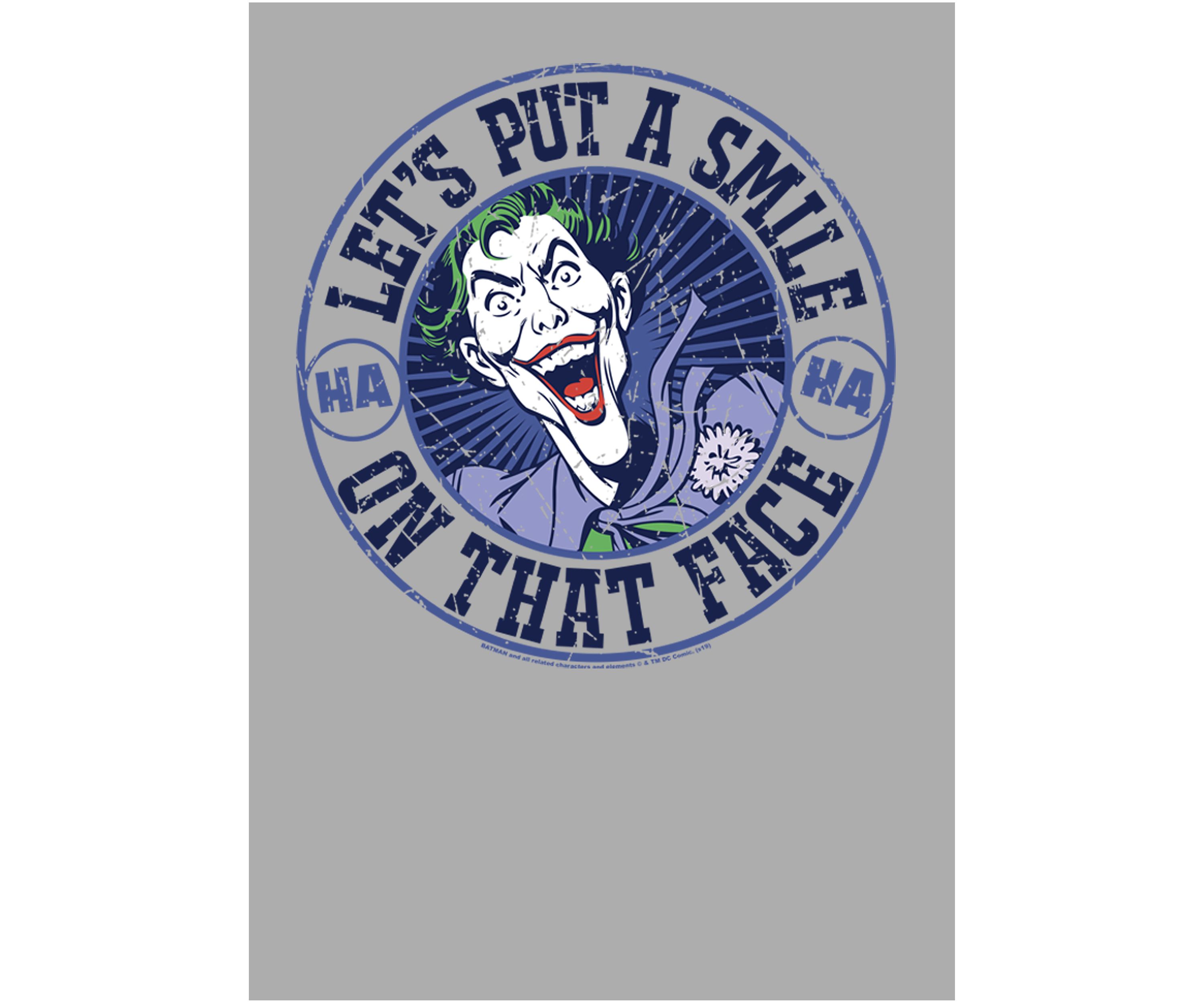 Boys 4-7 Joker Smile Stamp Graphic T-Shirt