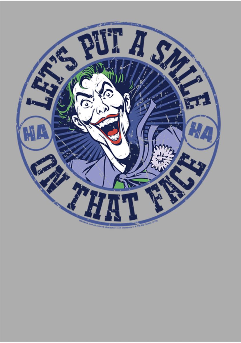 Boys 4-7 Joker Smile Stamp Graphic T-Shirt