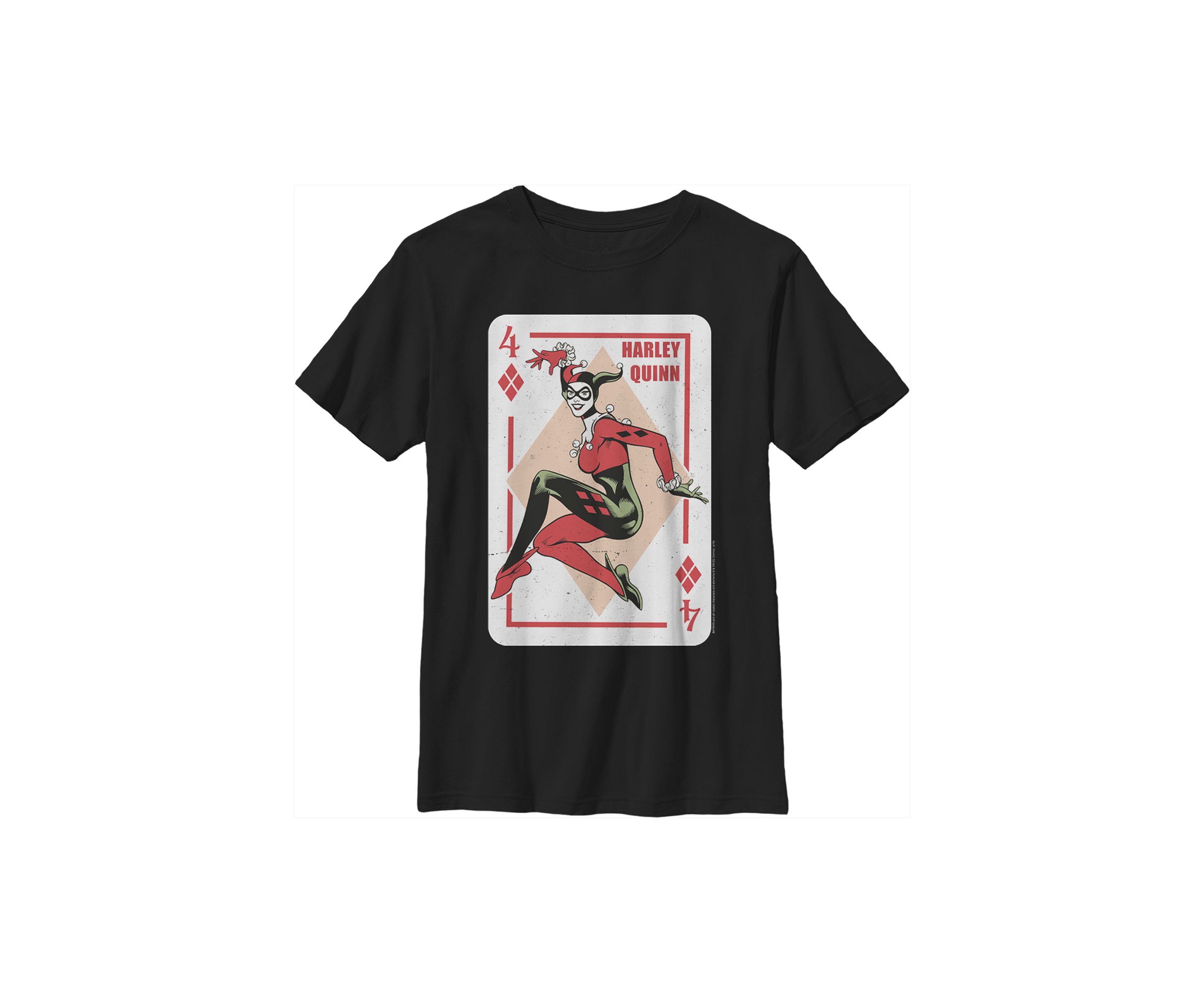 Boys 4-7 HarleyQ Playing Card Graphic T-Shirt