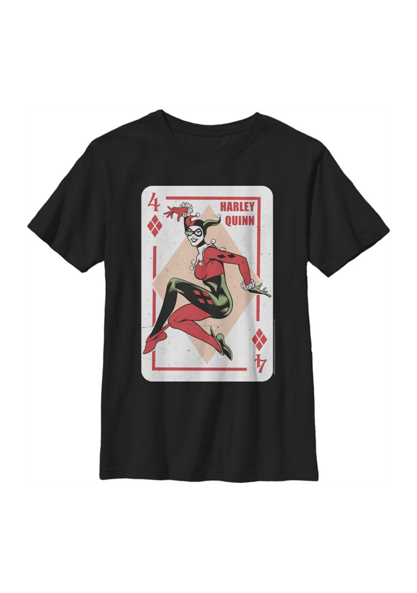 Boys 4-7 HarleyQ Playing Card Graphic T-Shirt