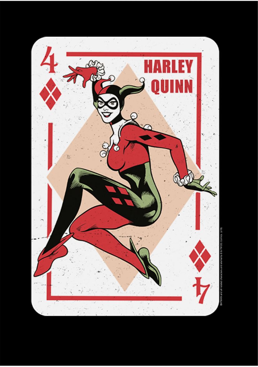 Boys 4-7 HarleyQ Playing Card Graphic T-Shirt