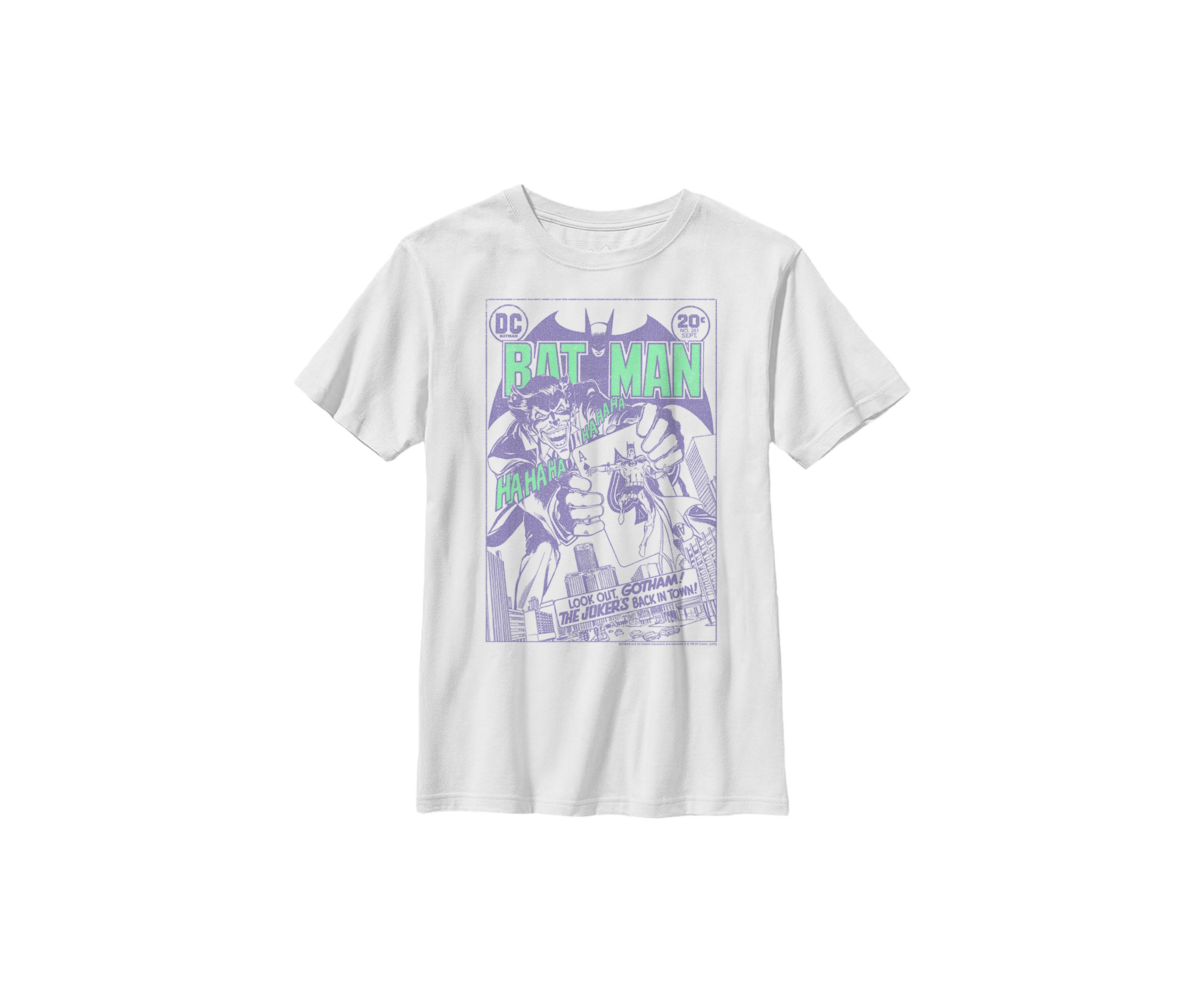 Boys 4-7 Joker Cover Graphic T-Shirt