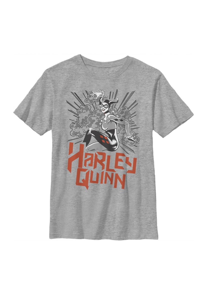 Boys 4-7 Harley Quinn Tone Graphic T-Shirt