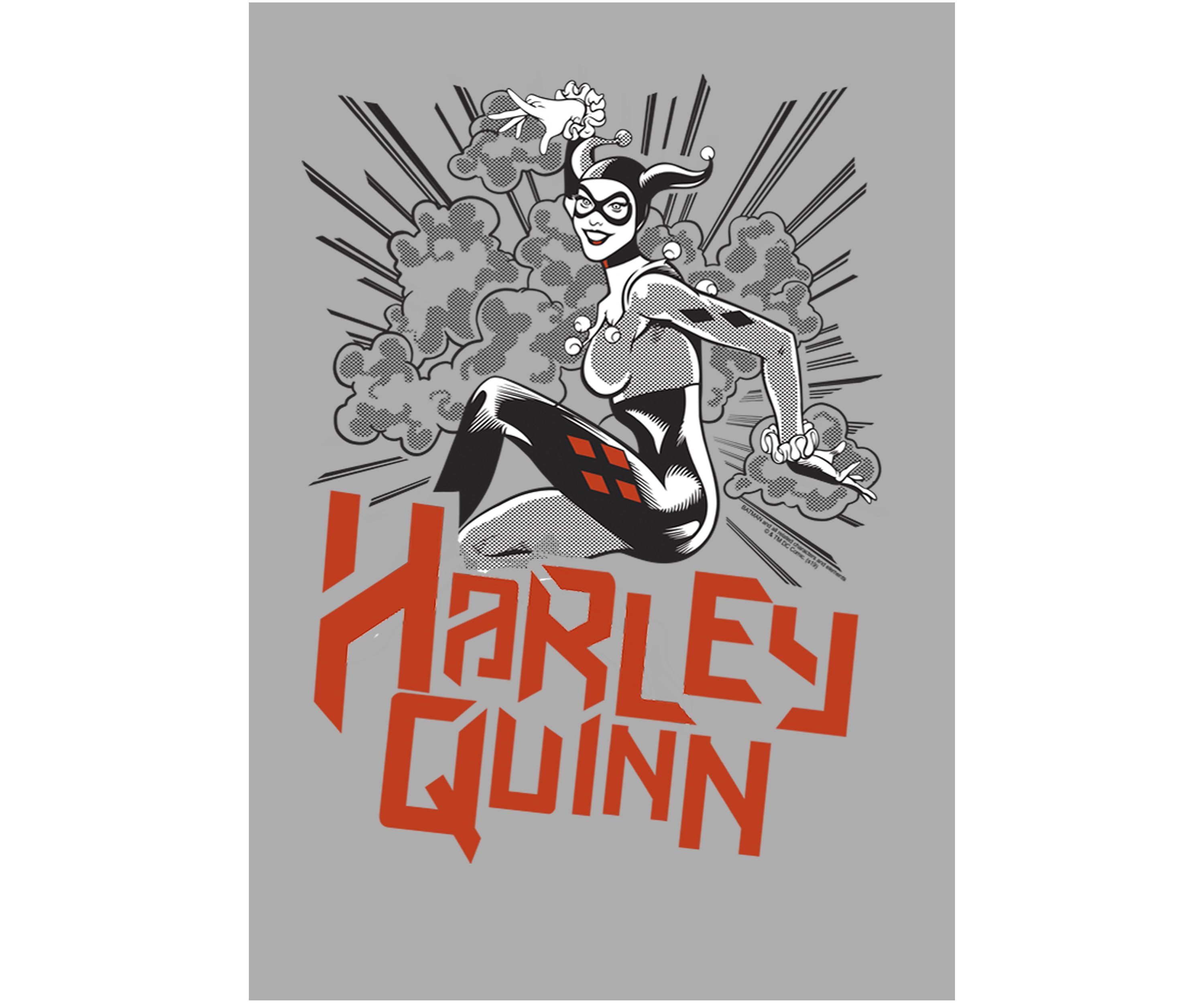 Boys 4-7 Harley Quinn Tone Graphic T-Shirt