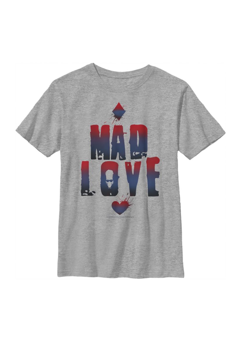 Boys 4-7 Mad Love Text Graphic T-Shirt