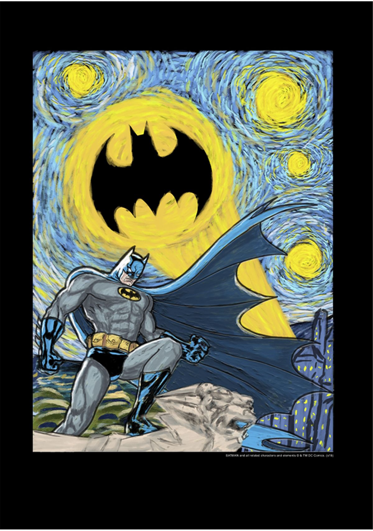 Boys 4-7 Starry Gotham Graphic T-Shirt