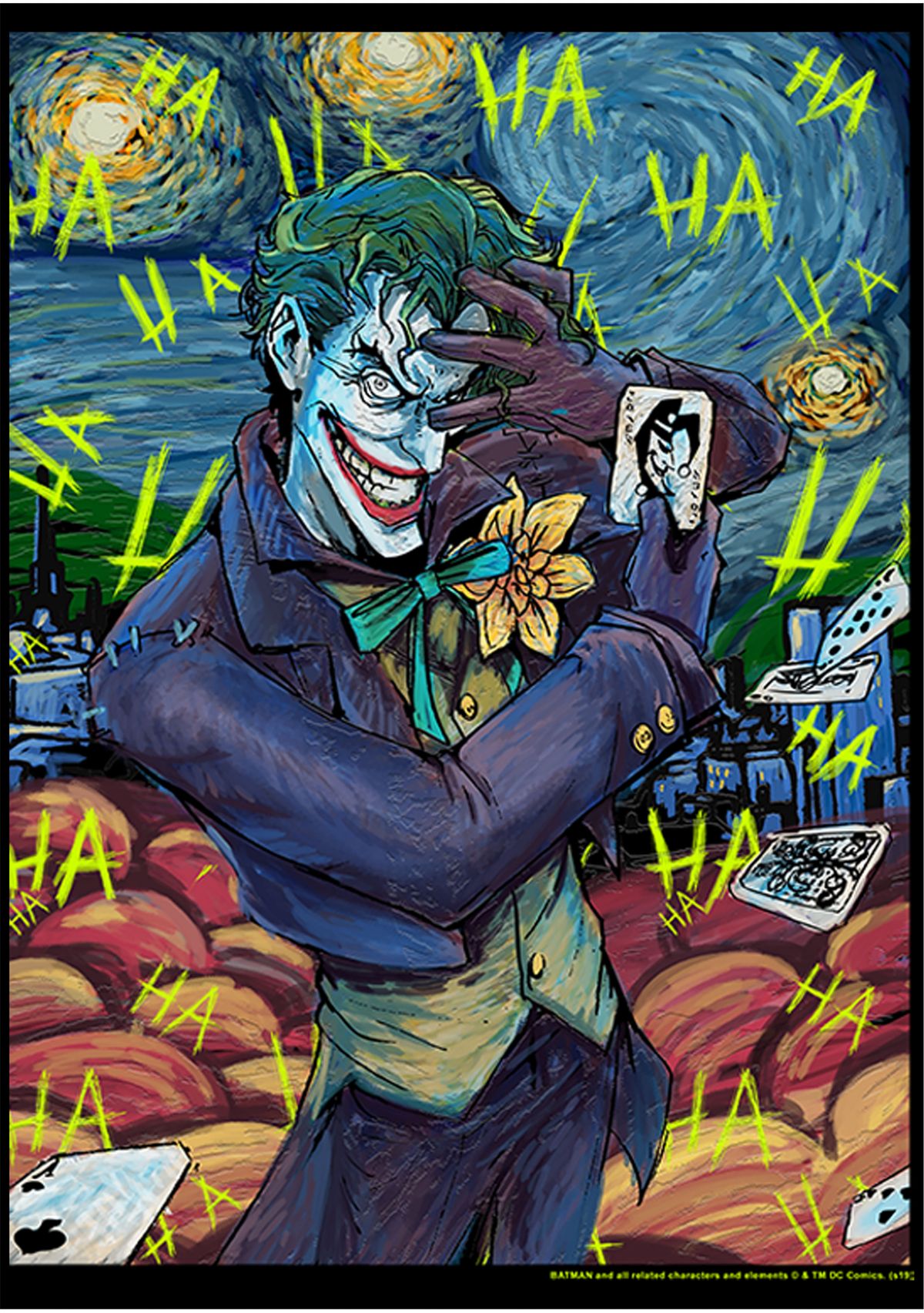 Boys 4-7 Joker Starry Graphic T-Shirt