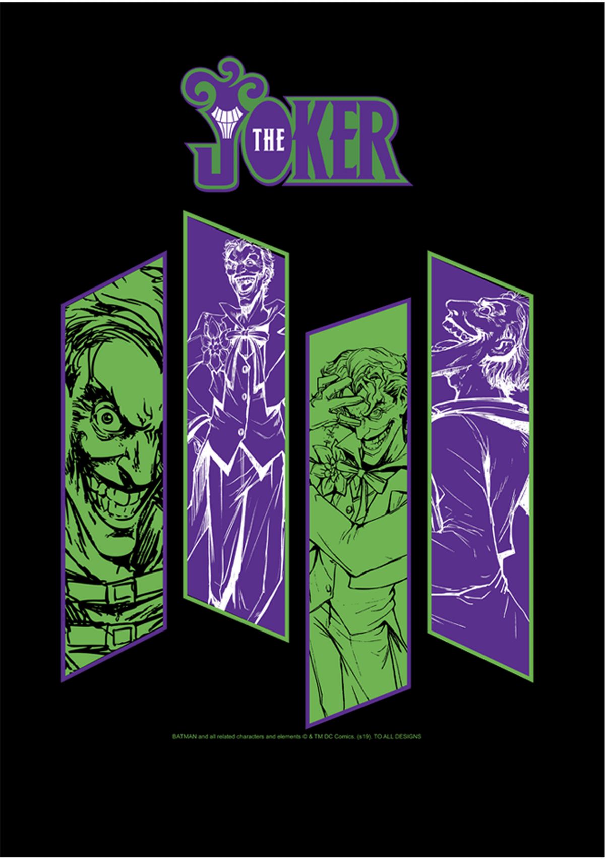 Boys 4-7 Joker Panels Graphic T-Shirt