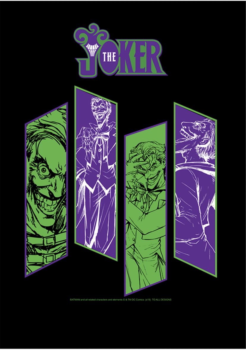 Boys 4-7 Joker Panels Graphic T-Shirt