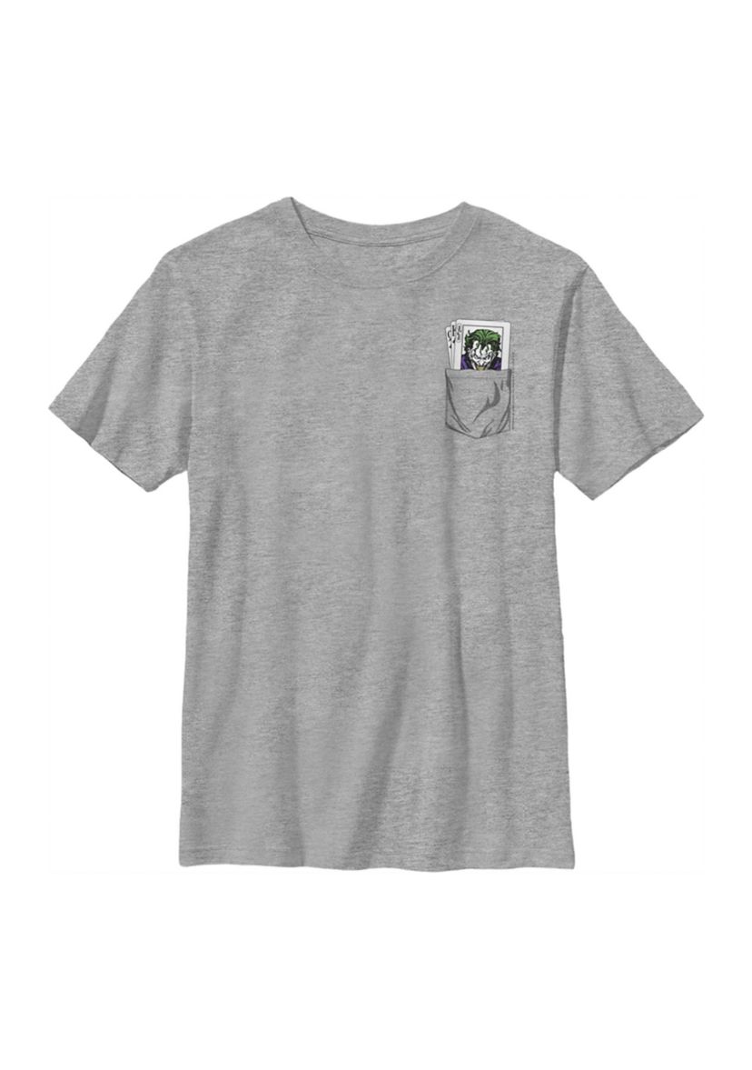 Boys 4-7 Joker Pocket Playing Card Graphic T-Shirt