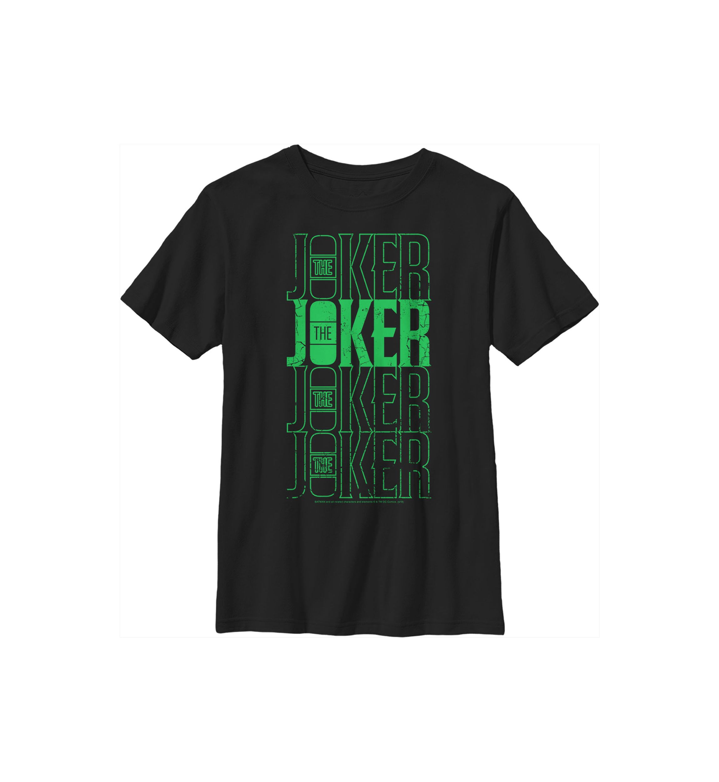 Boys 4-7 Joker Urban Logo Repeating Distressed Graphic T-Shirt