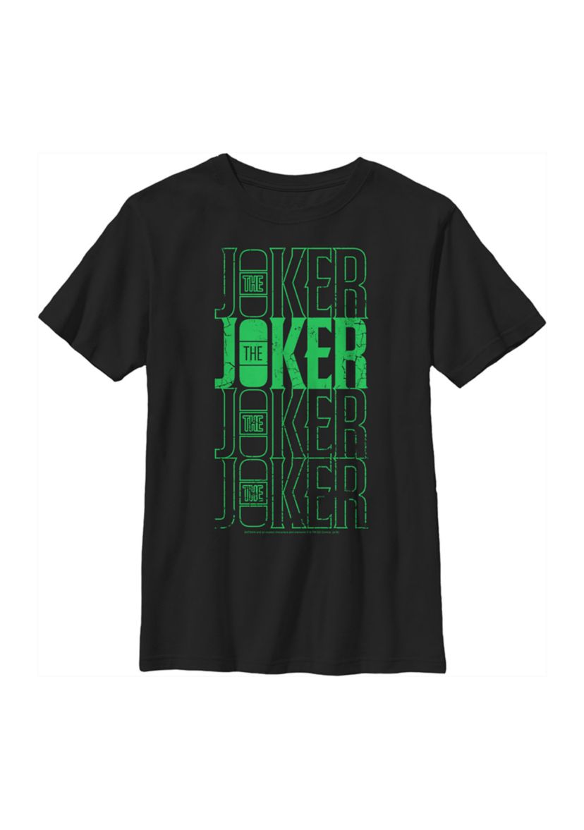 Boys 4-7 Joker Urban Logo Repeating Distressed Graphic T-Shirt
