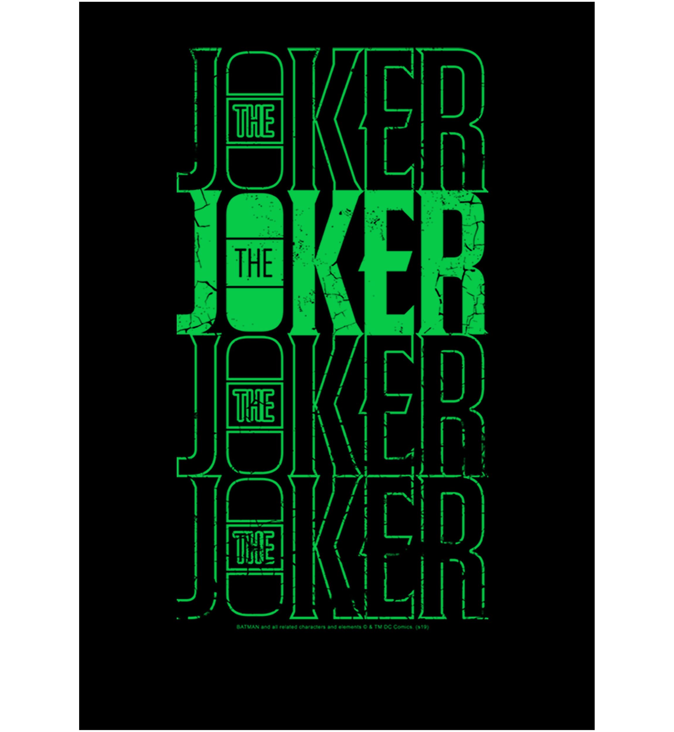 Boys 4-7 Joker Urban Logo Repeating Distressed Graphic T-Shirt
