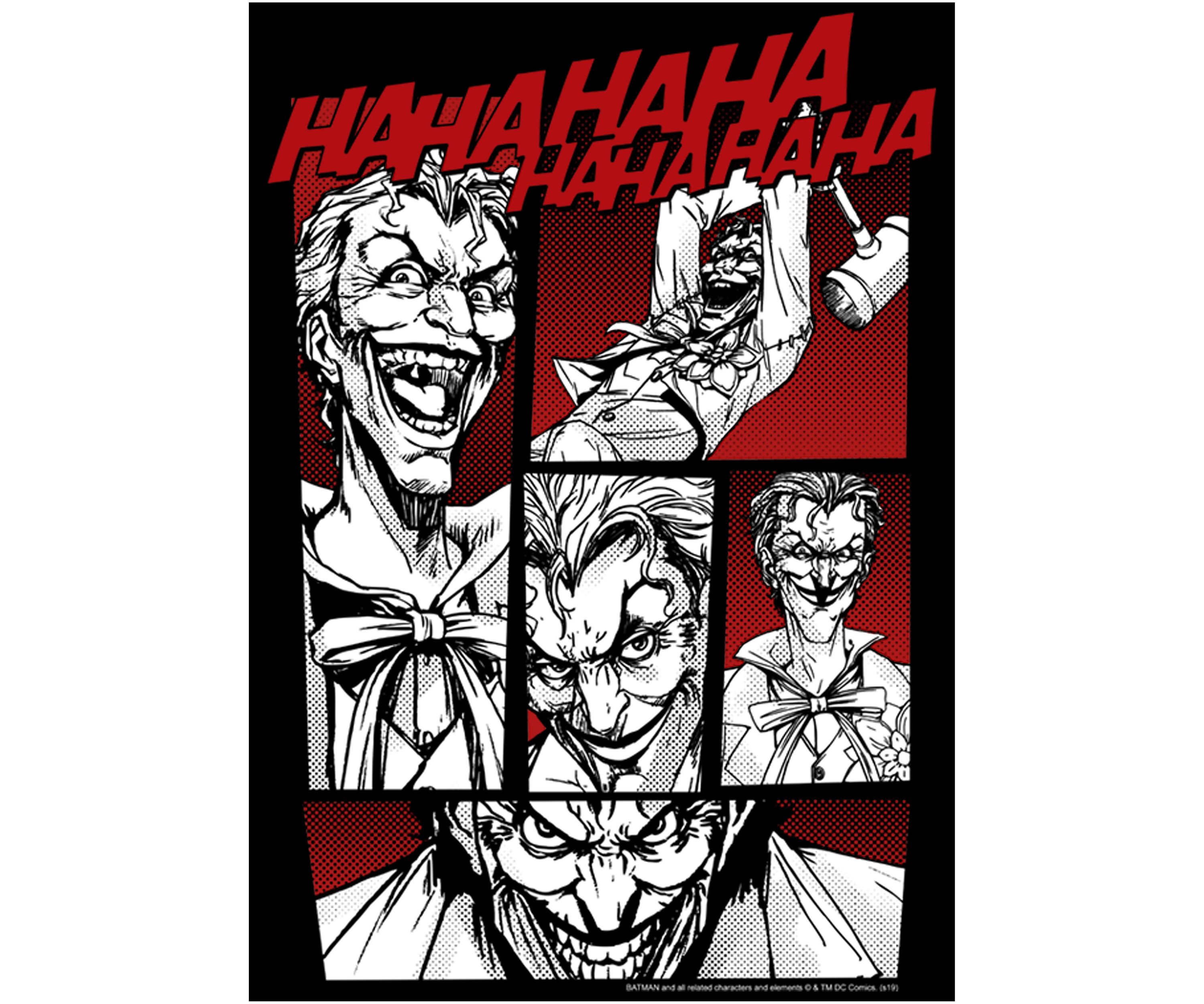Boys 4-7 Joker Comic Panels Graphic T-Shirt