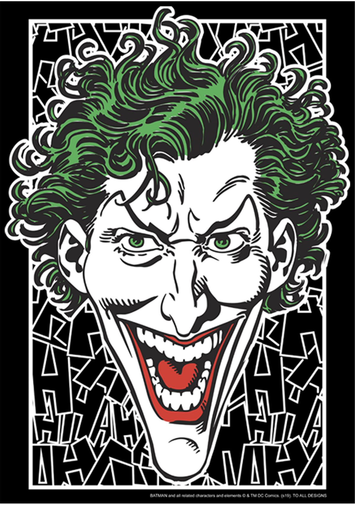 Boys 4-7 Joker Laugh Graphic T-Shirt