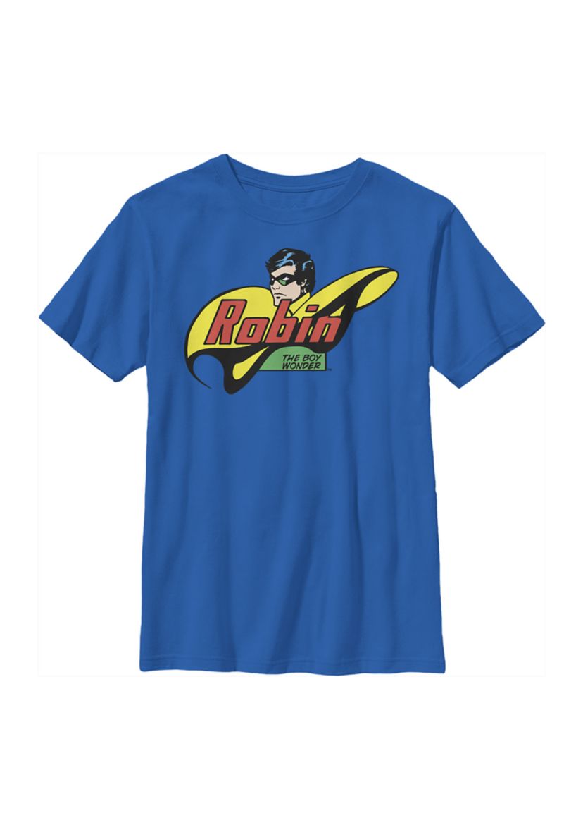 Boys 4-7 Robin Face Logo Graphic T-Shirt