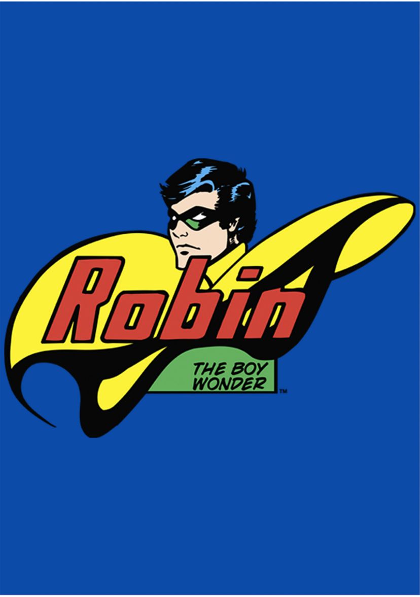Boys 4-7 Robin Face Logo Graphic T-Shirt