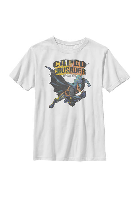 Batman™ Boys 4-7 Caped C Graphic T-Shirt