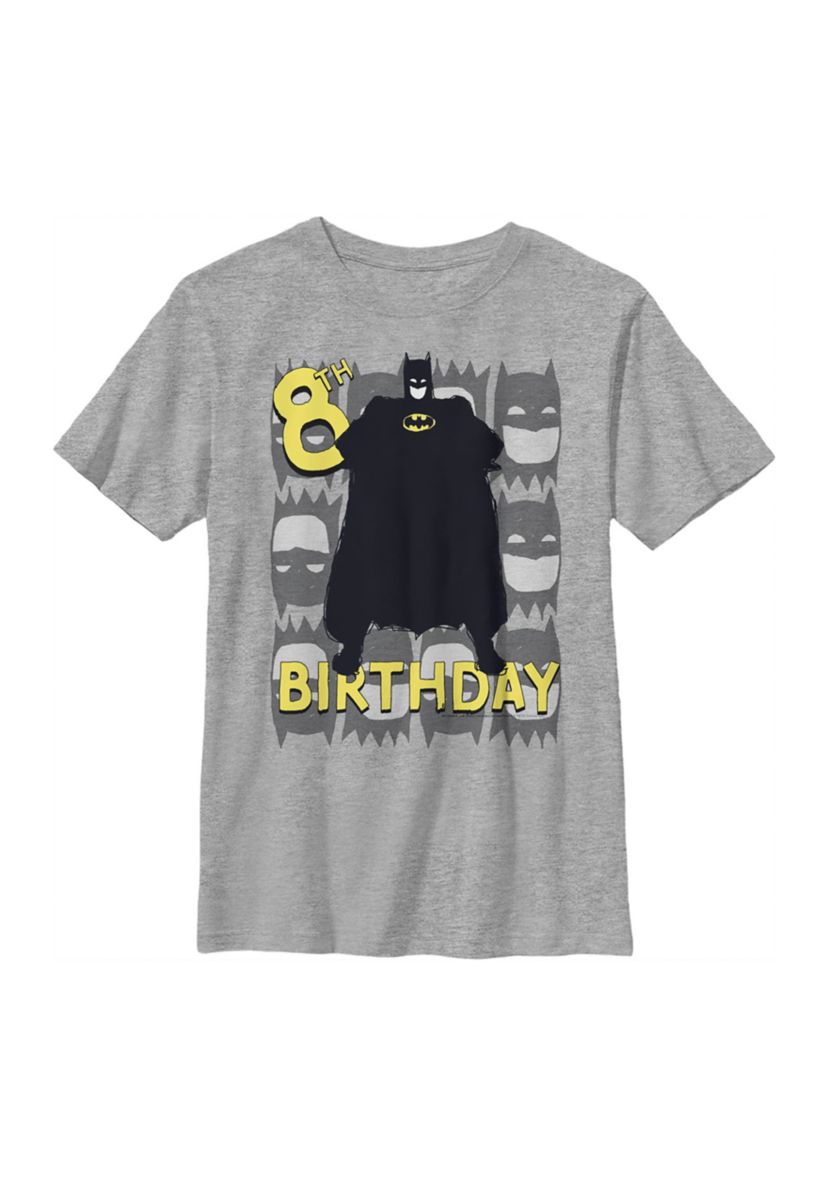 Boys 4-7 8th Birthday Graphic T-Shirt