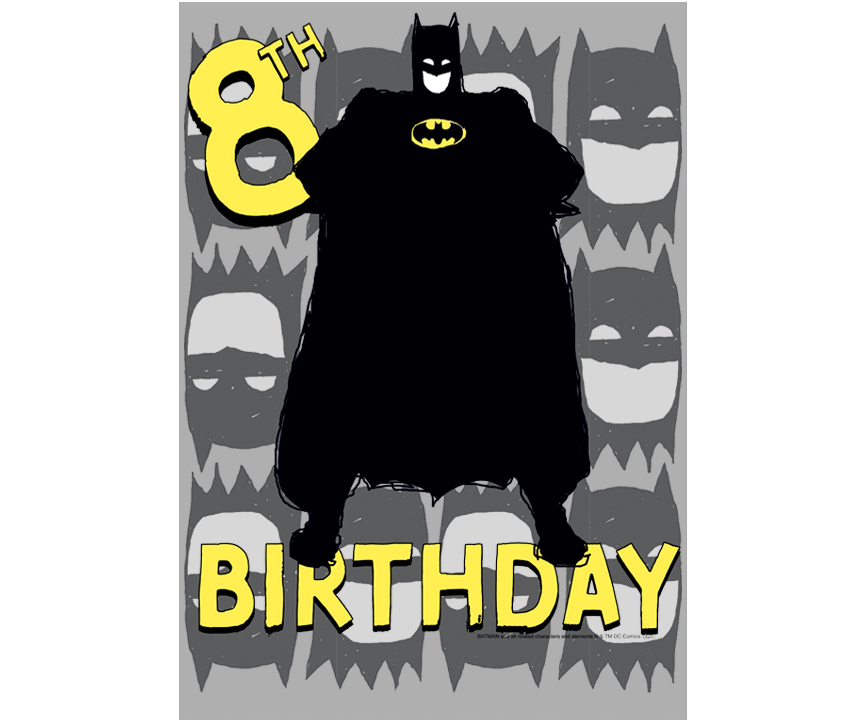 Boys 4-7 8th Birthday Graphic T-Shirt