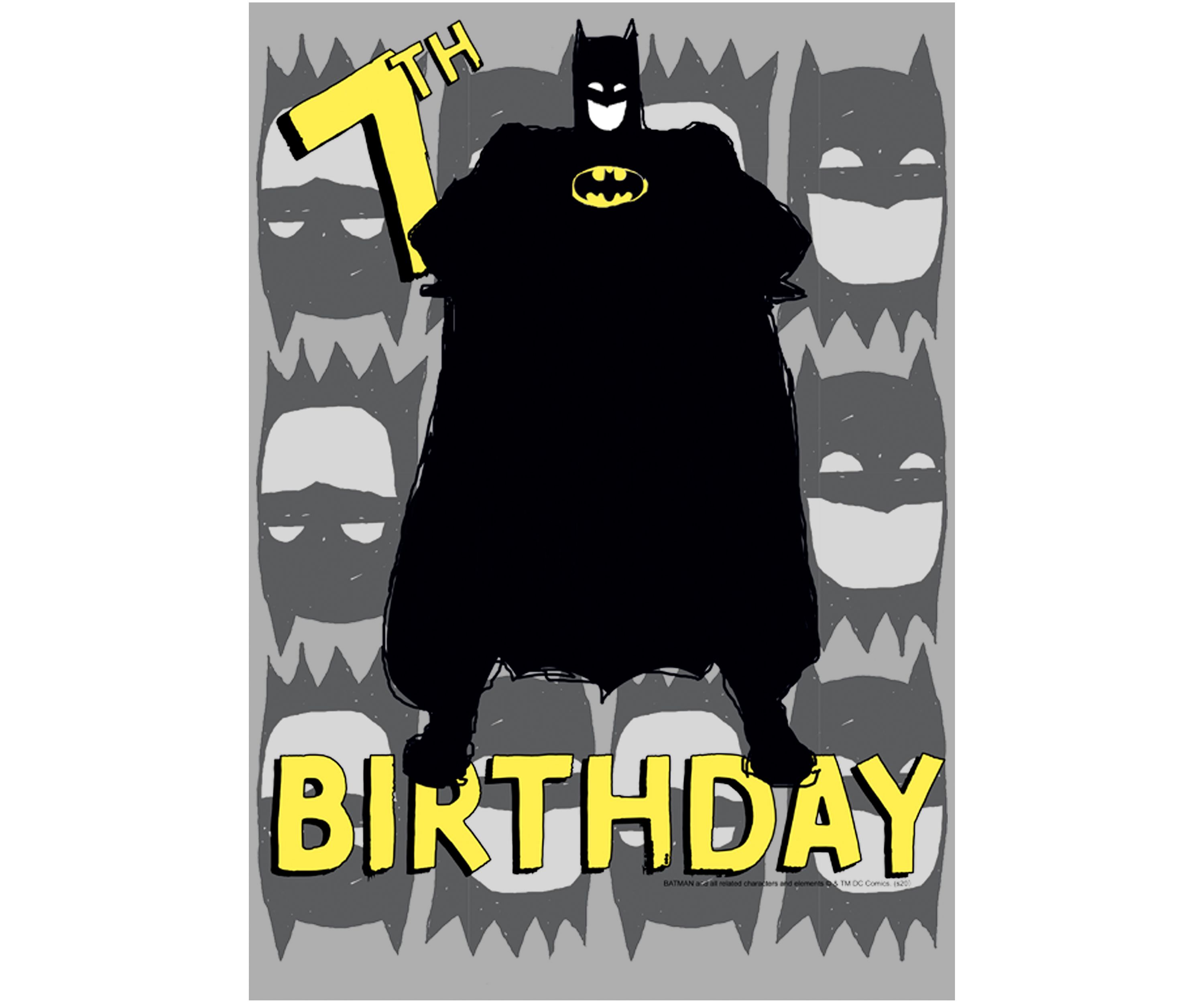 Boys 4-7 7th Birthday Graphic T-Shirt