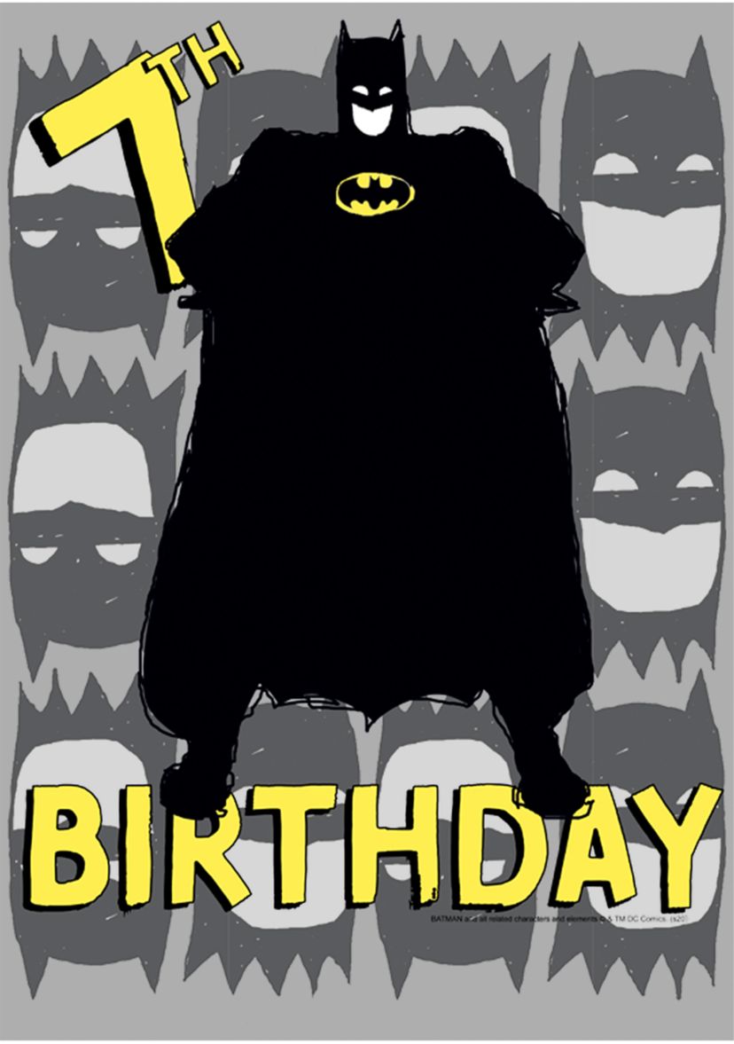 Boys 4-7 7th Birthday Graphic T-Shirt