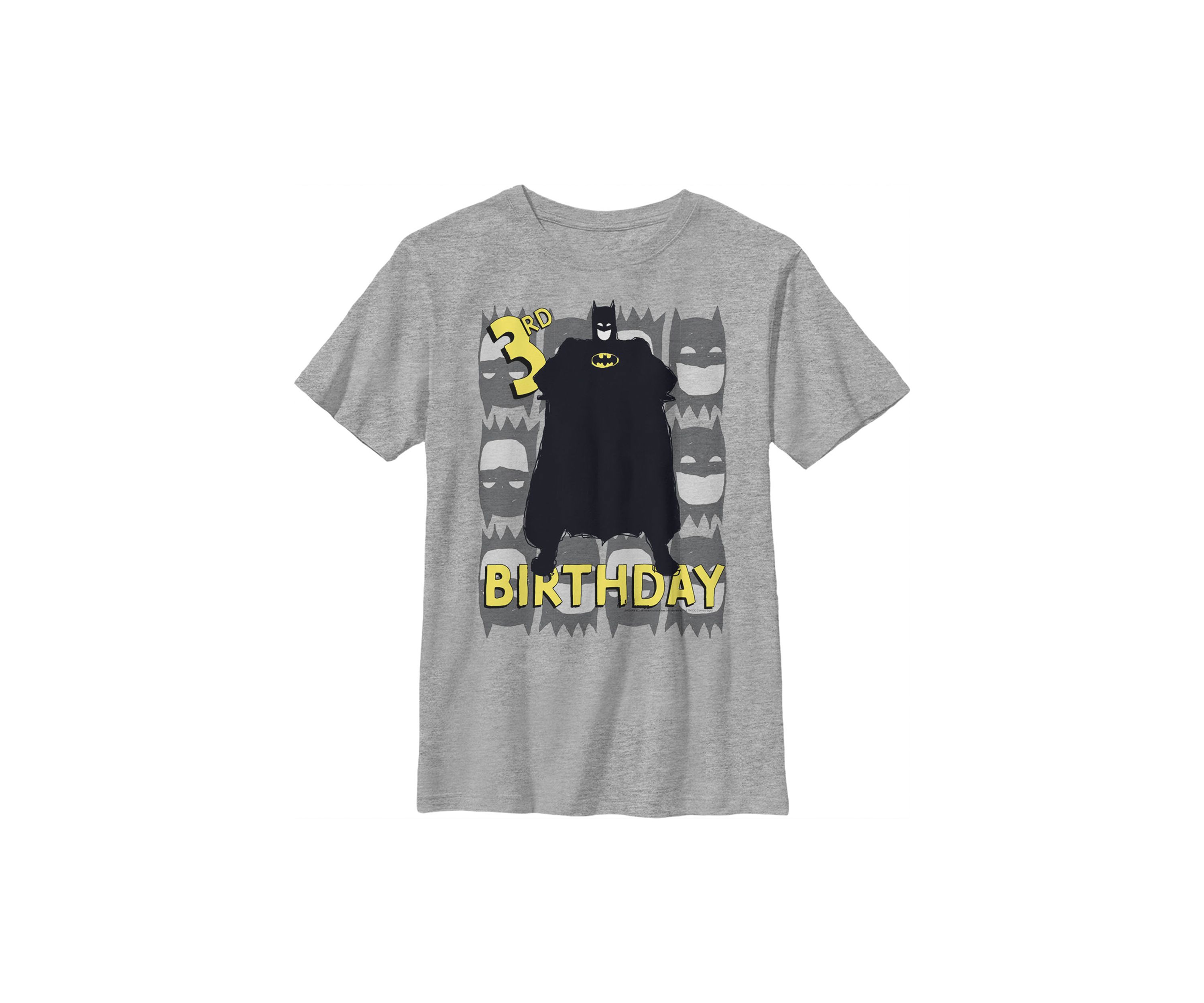 Boys 4-7 3rd Birthday Graphic T-Shirt