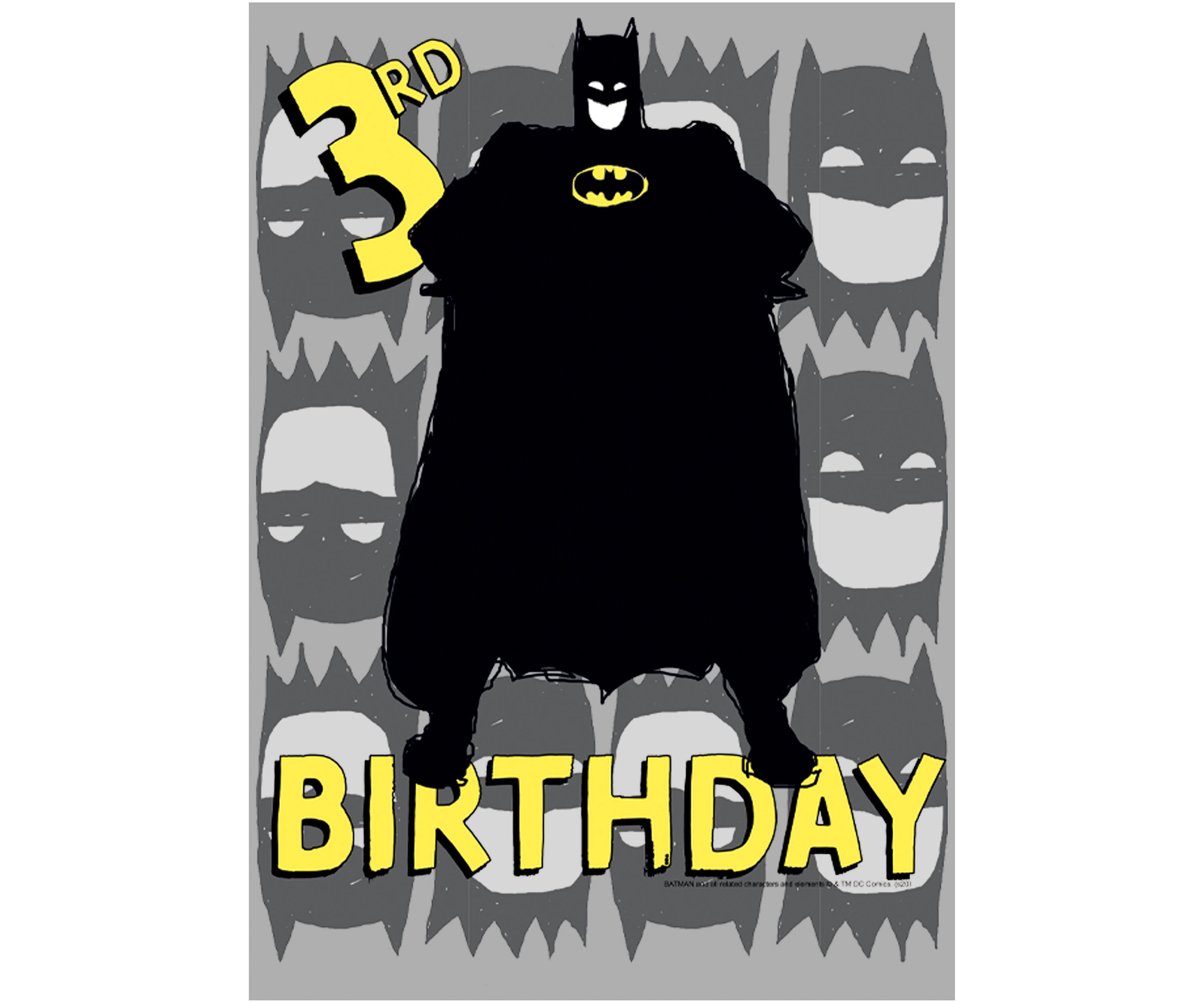 Boys 4-7 3rd Birthday Graphic T-Shirt