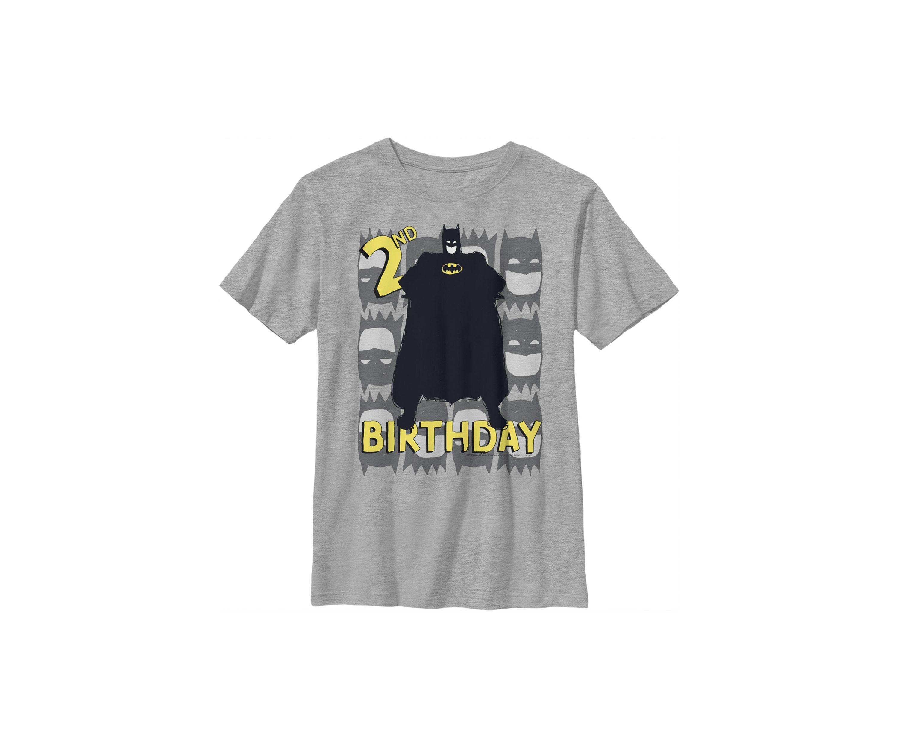 Boys 4-7 2nd Birthday Graphic T-Shirt