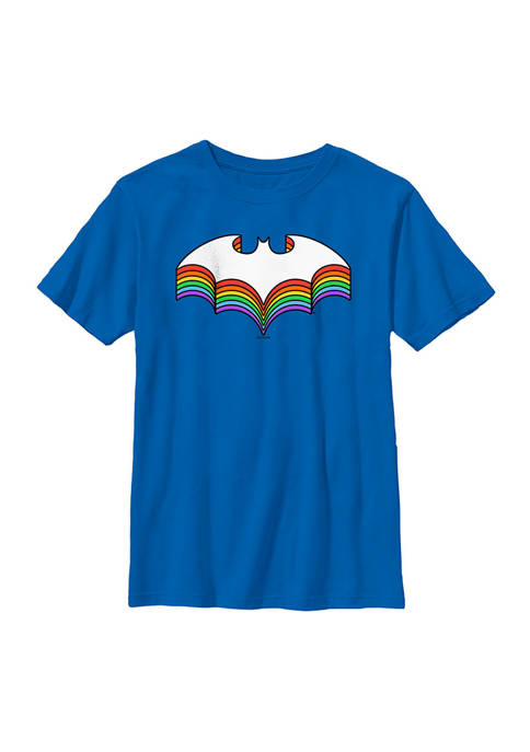 Batman Boys 8-20 Dropshadow Graphic T-Shirt