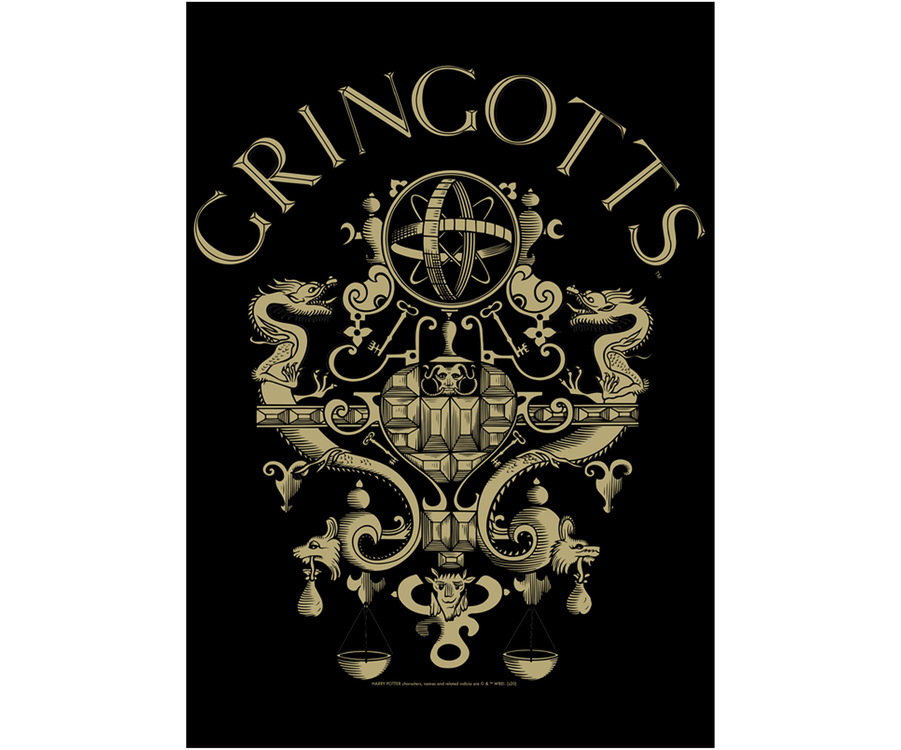 Boys 4-7  Gringotts Logo Graphic T-Shirt
