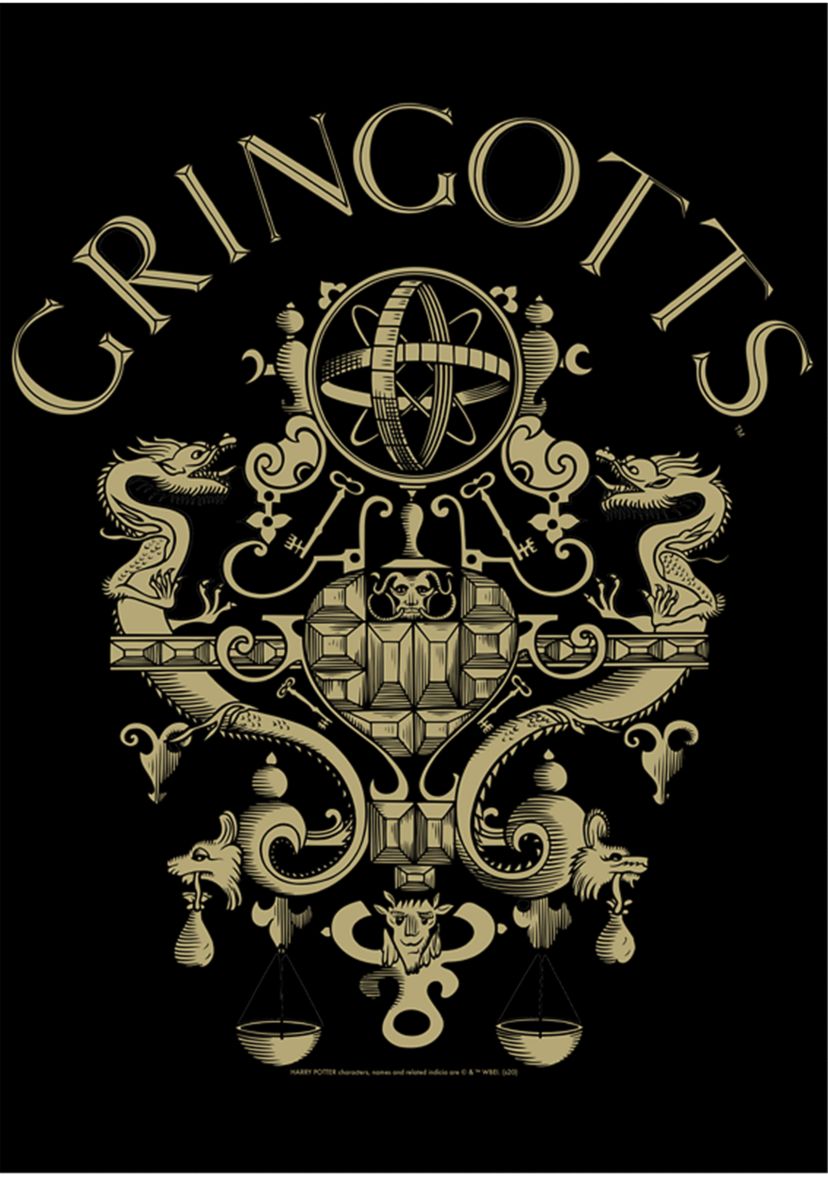 Boys 4-7  Gringotts Logo Graphic T-Shirt